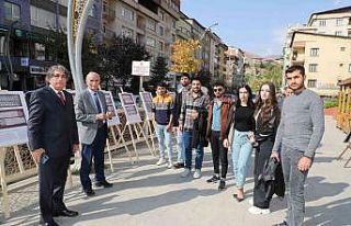 Hakkari’de örgü eserleri fotoğraf sergisi