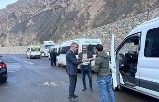 Hakkâri’de öğrenci servisleri denetlendi