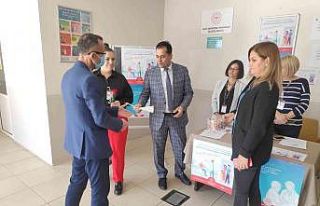 Hasta Hakları Günü’nde hastanede stant kuruldu