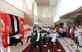 Hastanede 29 Ekim coşkusu