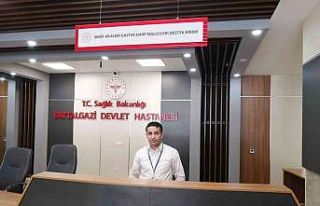 Hastanede şehit aileleri gazi ve harp malullerine...