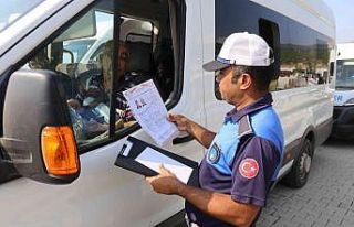 Hatay’da öğrenci servisleri denetlendi