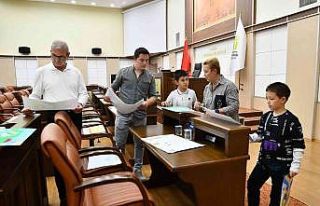 “Hayalimdeki Barınak” adlı resim yarışmasına...