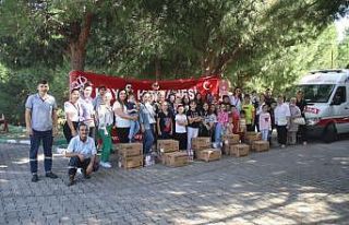 Hayat’tan can dostlara mama desteği