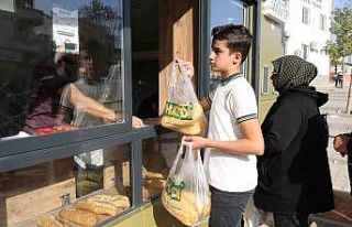 HAYDİ büfeleri, 45 günde 1 milyon ekmek satışına...