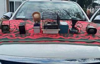 Hayvan sesini taklit eden avlanma cihazları yakalandı