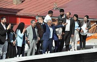 HDP Genel Başkanı Sancar, Kars’ta ilgi görmedi