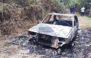 Hırsızlar çaldıkları otomobili kullandıktan...