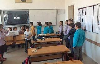 Hisarcık Atatürk İlkokulu’nda sınıf başkanlığı...