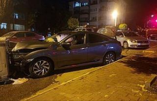 İki kişinin yaralandığı kazada sürücü alkollü...