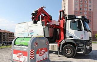 İlkadım’a 3 bin 750 litrelik çöp konteynerleri