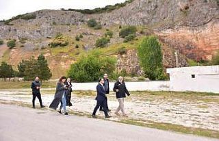 İnönü’deki aktif fay hattı jeoturizme kazandırılacak