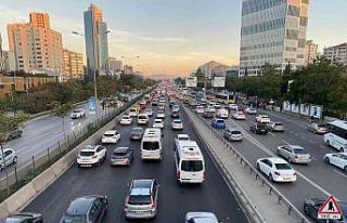 İstanbul’da haftanın ilk günü trafik yoğunluğu...
