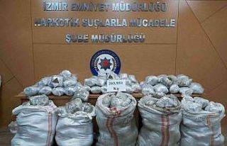 İzmir’e kamyonla uyuşturucu getirdi, kıskıvrak...