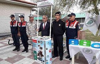 Jandarmadan Hayvanları Koruma Günü standı, “HAYDİ”...