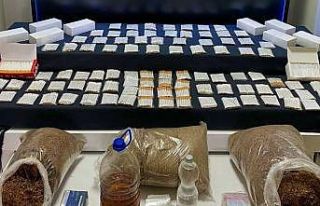 Kaçak alkol ve tütünler piyasaya sürülemeden...