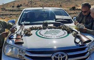 Kaçak bıldırcın avına suçüstü