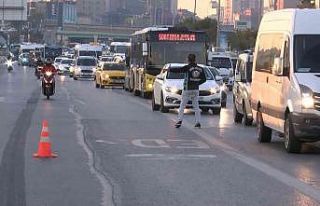 Kadıköy’de usulsüz çakar ve siren denetimi
