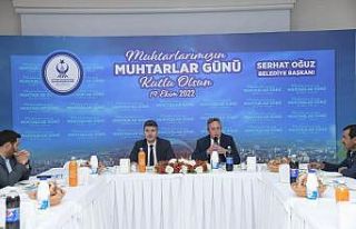 Kahramankazan’da muhtarlar onuruna yemek