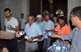 Kandil sevinci, kandil simidiyle paylaşıldı