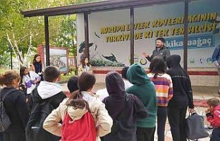 Karacabey’in doğası öğrencilere ilham kaynağı...