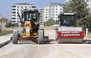 Karaköprü’de yol ağı genişliyor