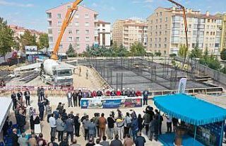 Karatay’da 60 milyon liralık merkezin temeli atıldı