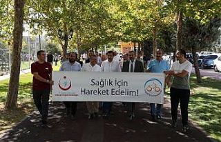 Karatay’da sağlık için yürüdüler