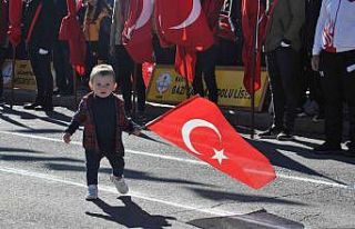 Kars’ta Cumhuriyet coşkusu