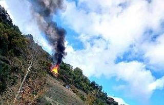 Kastamonu’da ahşap ev çıkan yangında kullanılamaz...