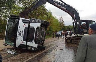 Kastamonu’da kamyon ile tır çarpıştı: 1 yaralı