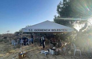 Kaybolan kişi için arama çalışmalarına Germencik...