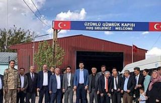 Kaymakam Kurt, Üzümlü Sınır Kapısı’nı ziyaret...