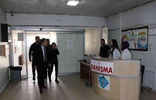 Kaymakam Özçelik’ten sağlık kurumlarına ziyaret