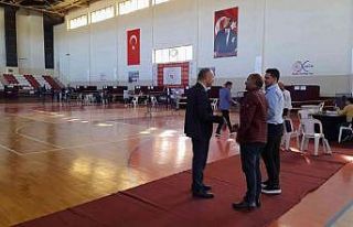 Kdz. Ereğli TSO seçimlerinde oy kullanma işlemi...