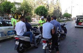 Kilis’te Motosiklet denetimleri sıklaştı