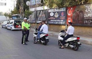 -Kilis’te trafikteki araçların yarısı motosiklet