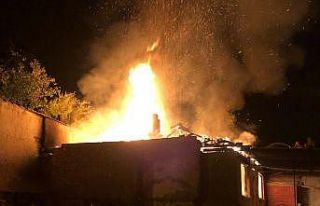 Kırkağaç’ta korkutan yangın