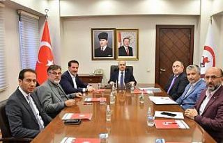 Kızılay aşevi için imzalar atıldı