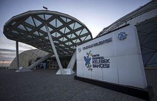 Konya Tropikal Kelebek Bahçesi 450 bin 739 ziyaretçiyi...