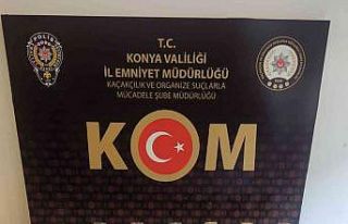 Konya’da 2 ayrı iş yerine kaçakçılık operasyonu