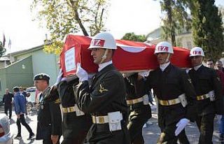 Kore Gazisi son yolculuğuna askeri törenle uğurlandı