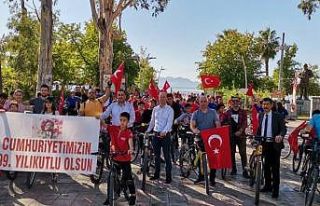 Köyceğiz’de bisiklet turu etkinliği yapıldı