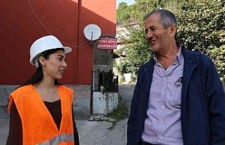 Köyünün bursla okuttuğu mühendisten vefa örneği