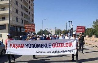 Kozluk’ta "Dünya Yürüyüş Günü"...