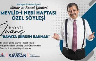 Kültür Ve Sanat Günleri’nin konuğu Hayati İnanç