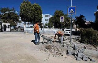 Kuşadası Belediyesi altyapı çalışmalarını...
