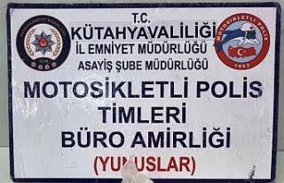 Kütahya’da bir şahsın üzerinde esrar bulundu