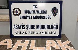 Kütahya’da kumar oynayan 6 kişiye 9 bin 95 TL...