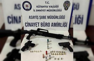 Kütahya’da silahla yaralama olayı şüphelisi...